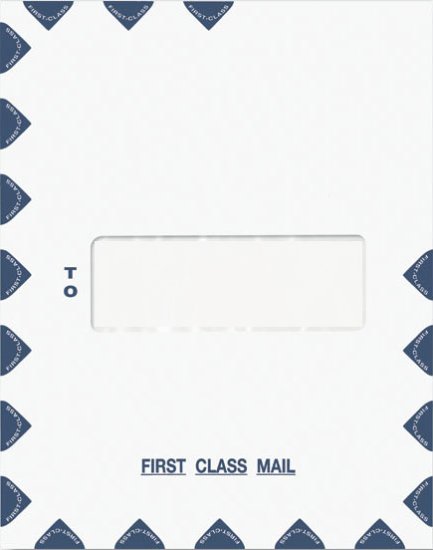 (image for) Max Tax Compatible Single Window Envelope-Moisture Seal MDPEL38