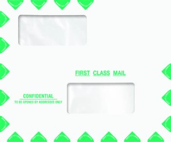 (image for) Great Tax Compatible Window Envelope-Moisture Seal MDPEM13