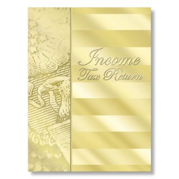 (image for) Tax Folder "Gold Standard" 9 x 12 w/ Pockets MDGSF10
