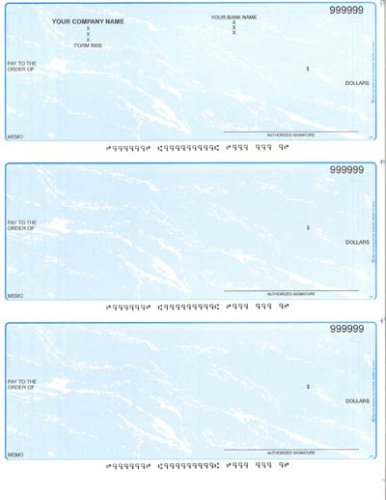 (image for) QuickBooks General Purpose 3UP Check MD7900