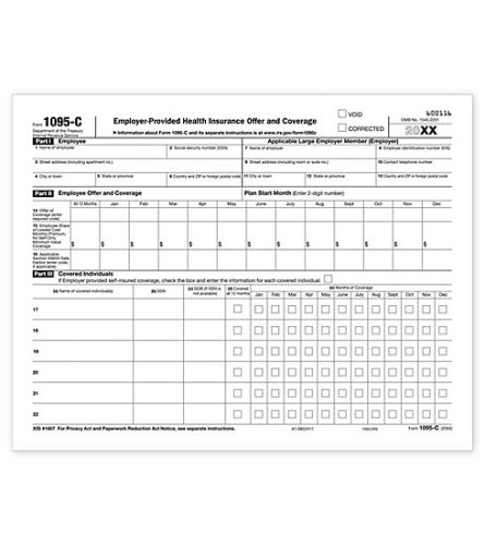 (image for) 1095C Employer Health Ins Offer & Coverag IRS MDTF5096L