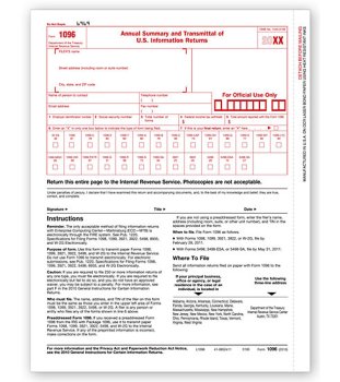 (image for) 1096 Transmittal MDTF5100