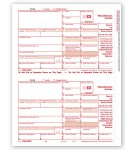 (image for) 1099 MISC Income 2UP Individual Sheets Federal Copy A MDTF5110