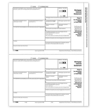 (image for) 1098 Mortgage Int 2UP Individual Sheets State Copy C MDTF5152