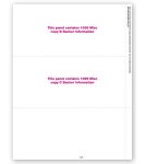 (image for) 1099 MISC Income 3UP Blank Laser Form MDTF5173