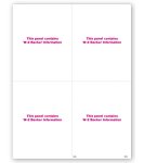 (image for) W-2 4UP Box Blank Form MDTF5209
