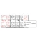 (image for) W-2 2UP Laser Form 8 part set w/envelope MDTF5655E