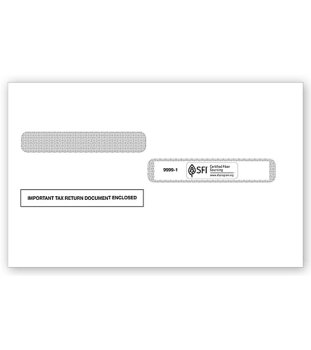 (image for) 4UP Box Laser W-2 Window Envelope MDTF99991