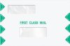 (image for) First Class 6 x 9 Dual Window Envelope-Moisture Seal MDPECS3