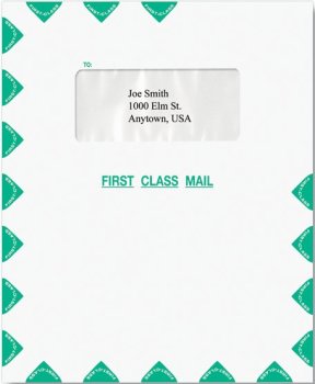 (image for) First Class Single Window Envelope-Moisture Seal MDPEI35