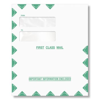 (image for) ProSeries Dual Window Envelope Self Seal MDPEU21