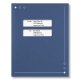 (image for) Lacerte Tax Folder Midnight Blue MDSFDB04(Side Staple)