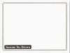 (image for) Tax Return Envelope White w/Black Ink MDENV610