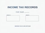 (image for) Income Tax Records Envelope MDPE109