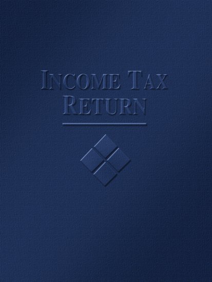 (image for) Tax Folder Standard 9 x 12 - Midnight Blue MDFMB44