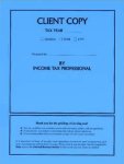 Tax Return Client Copy Folder w/ Side Staples Blue MDSCB02 (image for) Tax Return Client Copy Folder w/ Side Staples Blue MDSCB02