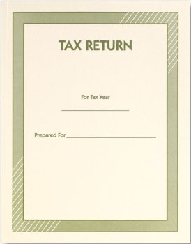 (image for) Tax Return Folder Cream MDTXC16